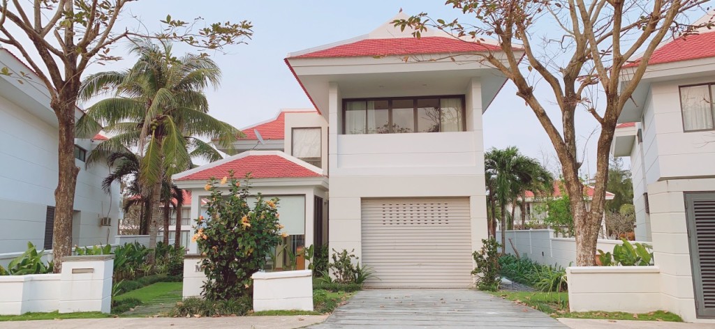 Kiến trúc cố điển của villa tại The Ocean Đà Nẵng